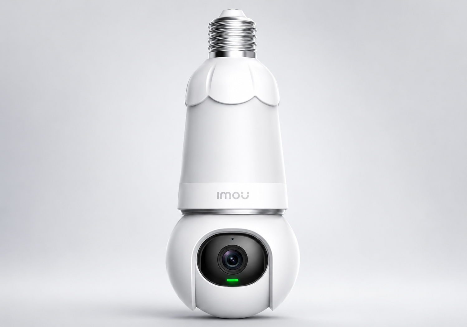 Cámara Inalámbrica Foco BULB CAM 3MP Gira 360° Noche Color